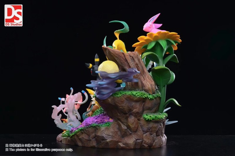 【Pre order】DS Studio Pokemon Anniversary Statue Eevee Family ​Resin Statue