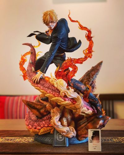 【In Stock】Last Sleep Studio One-Piece Sanji Battle Resin Statue
