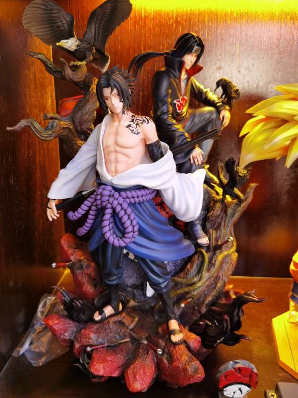 【In Stock】CW&Surge Studio Naruto Samsara Uchiha Itachi&Sasuke 1:7 Resin Statue