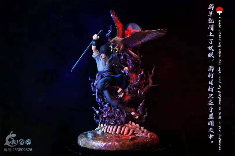 【Pre order】Gecko Studio Naruto Sasuke 1:6 Scale Resin Statue Deposit