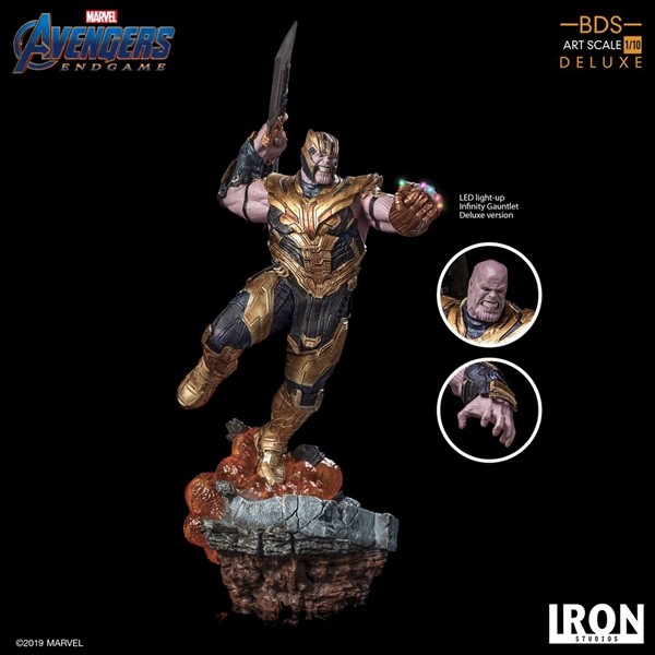 【In Stock】Iron Studio Thanos BDS Art Scale 1/10 - Avengers: Endgame