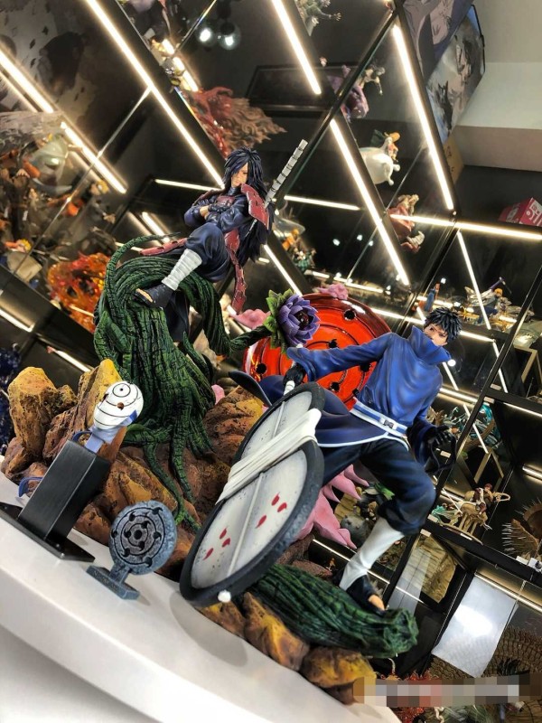 【In Stock】CW&Surge Studio Naruto Samsara Uchiha Obito&Madara 1:7 Resin Statue