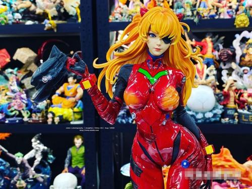 【In Stock】Pink Pink Studio EVA Asuka Langley Soryu 1:4 Scale Resin Statue