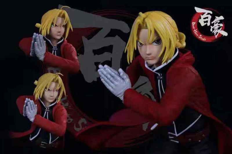 【Pre order】Best Hero Studio Full Metal Alchemist Edward Elric&Alphonse Elric 1:6 Scale Resin Statue Deposit