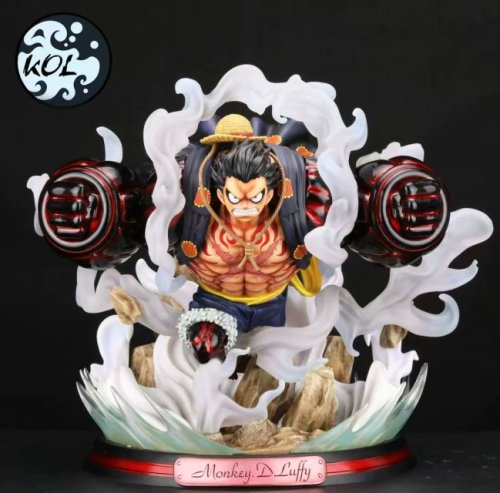【In Stock】Kol Studio One-Piece Monkey D Luffy Four Gear Resin Statue