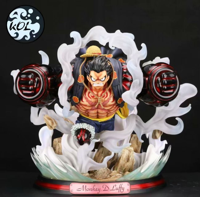 【In Stock】Kol Studio One-Piece Monkey D Luffy Four Gear Resin Statue