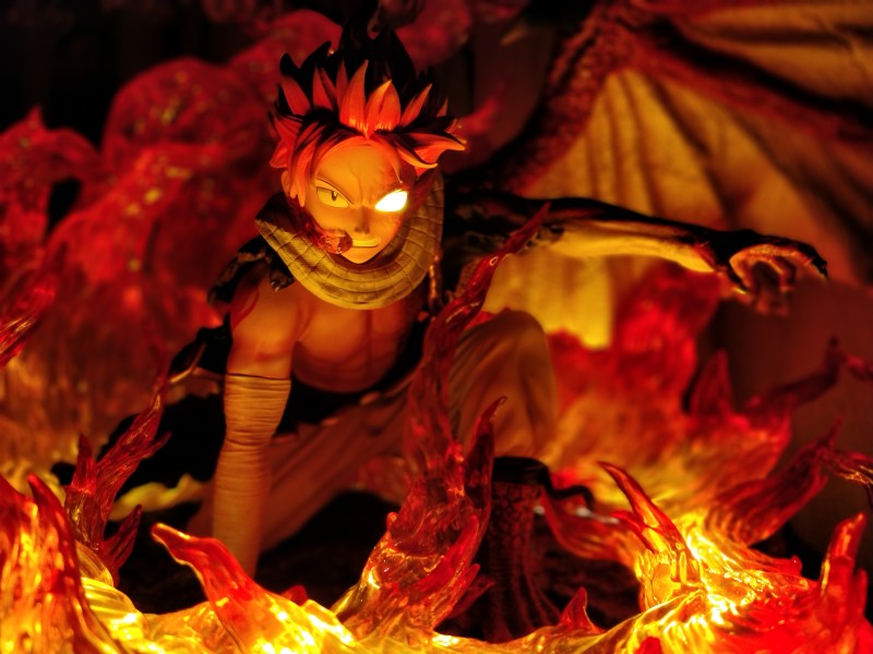 【In Stock】Monkey D Studio Fairy Tail Fire Dragon Natsu 1/6 Resin Statue