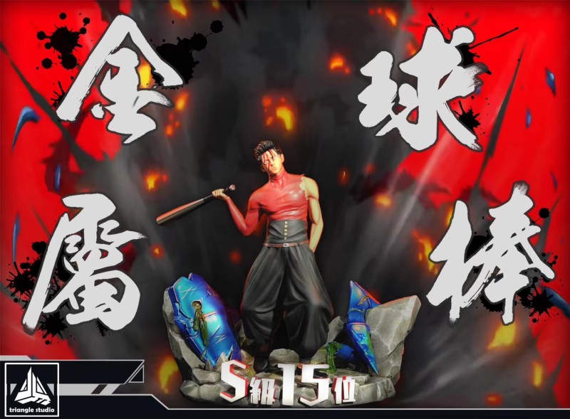 【Pre order】Triangle Studio One PunchMan Metal Bats 1/6 Scale Resin Statue Deposit