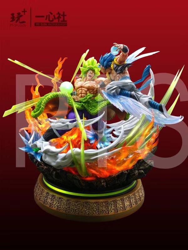 【Pre Order】PT Studio Dragon Ball Super Broly VS Gogeta 1:6 Scale Resin Statue Doposit