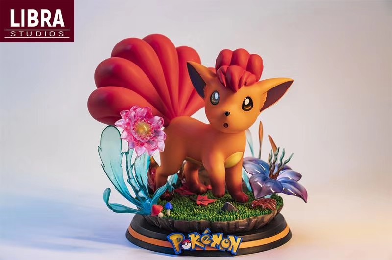 【Pre order】Libra Studio Pokemon Fire Vulpix Resin Statue Deposit