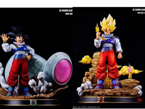 【In Stock】Figure Class Dragon Ball Z SpaceShip Goku SSJ3 1:6 Resin Statue