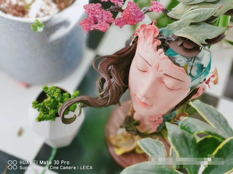 【In Stock】YuanXingLiang The Spring Peach blossom Island 1/6 Scale Resin Statue