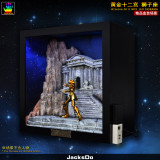 【Pre order】JacksDo Saint Seiya the zodiac constellations JK.Scene-30 V BOX Zodiac Leo Diorama Resin Statue Deposit