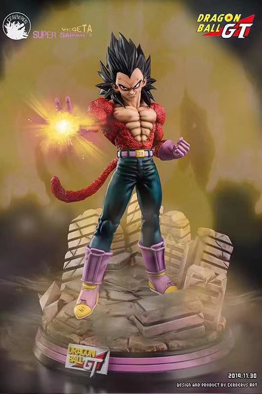Statue Vegeta Super Saiyan 4 – Dragon Ball GT – Bras Croisés – 30 Cm (2025)