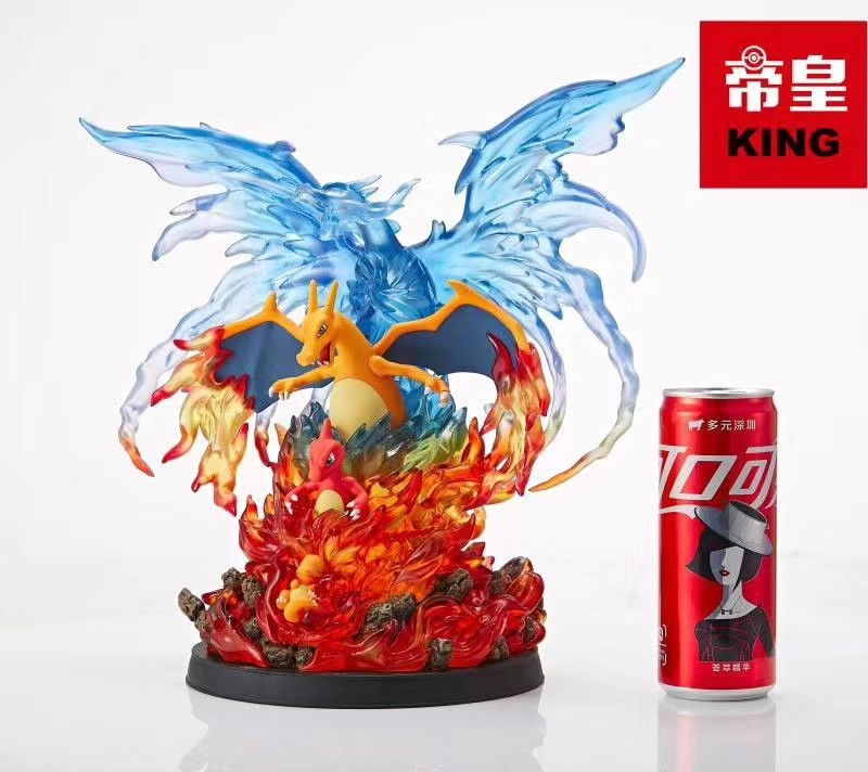 【Pre order】King Studio Pokemon The Road of Charmander Evolution Resin Statue Deposit