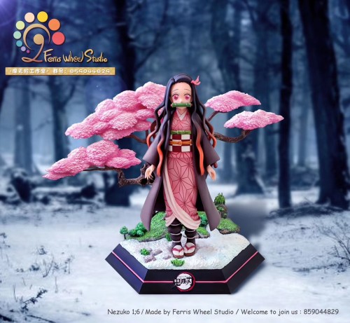 【Pre order】Ferries Wheel Studio Demon Slayer: Kimetsu no Yaiba Kamado Nezuko Resin Statue Deposit