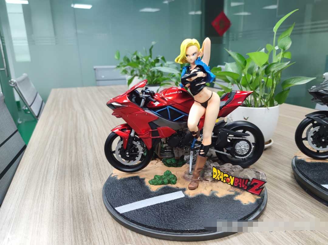 In Stock】HobbyHouse Studio Dragon Ball Z Android 18 KAWASAKI 1:6