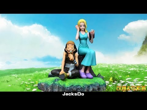 【In Stock】JacksDo One-Piece BWFC2 Usopp and Kaya Scene Base Resin Statue