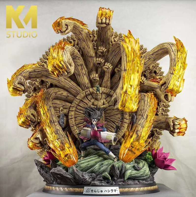 【Pre order】KM Studio Naruto Senju Hashirama 1:8 Resin Statue Doposit