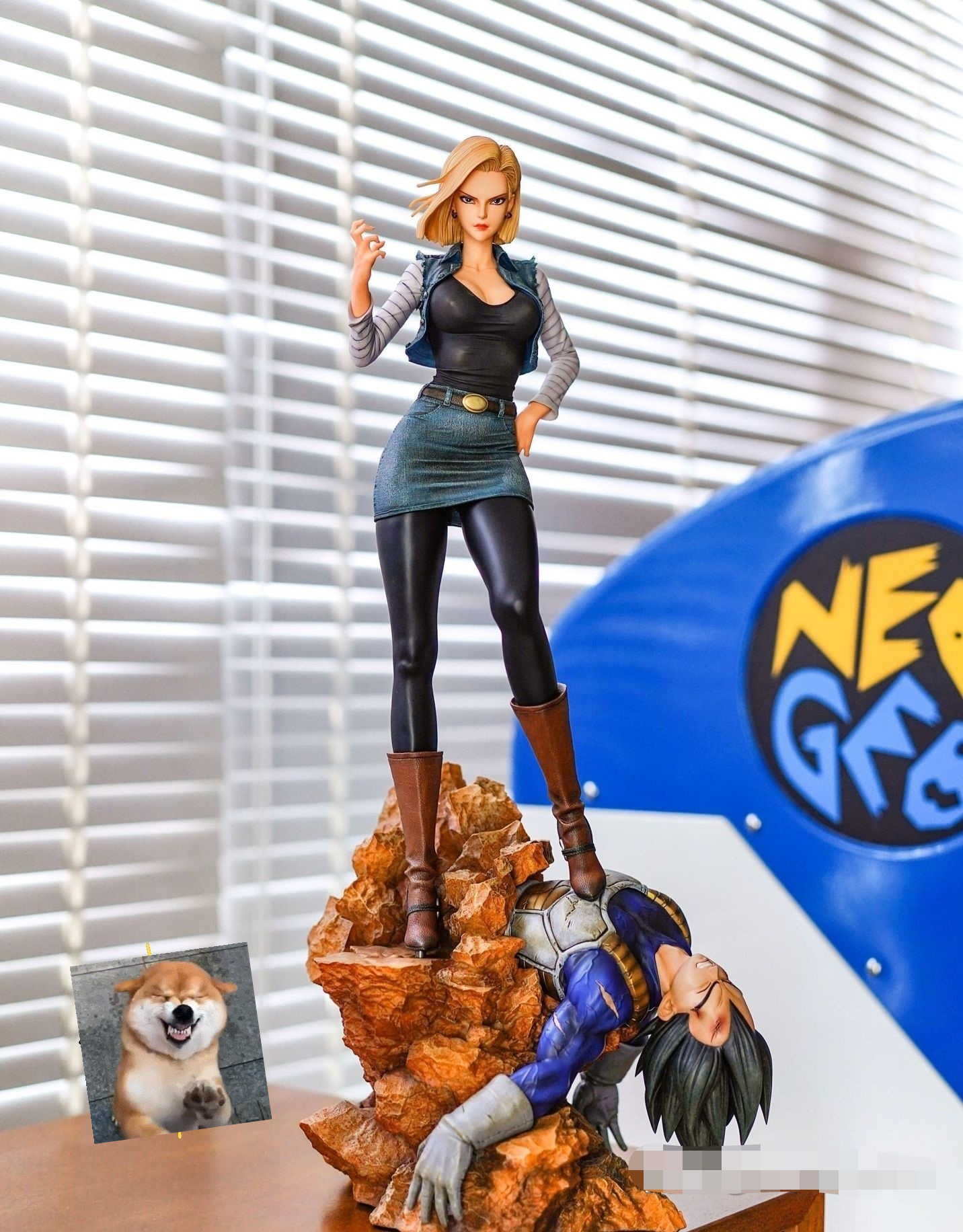 In Stock】GreenLeaf Studio Dragon Ball Android 18 1/4 Scale Resin