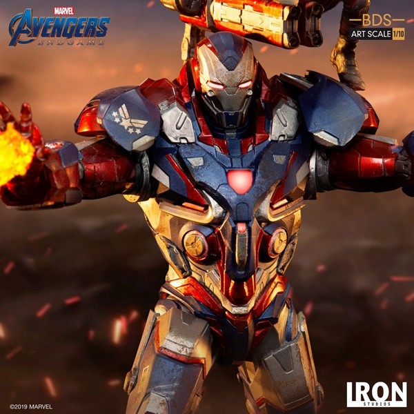 【Pre order】​Iron Patriot & Rocket BDS Art Scale 1/10 - Avengers: Endgame Deposit