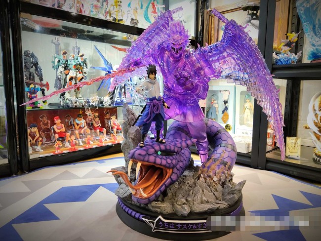 【In Stock】TIMOON Workshop Naruto Uchiha Sasuke Resin Statue