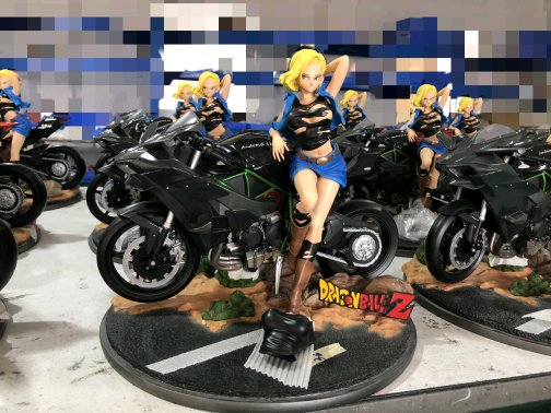 【In Stock】HobbyHouse Studio Dragon Ball Z Android 18 KAWASAKI 1:6 Scale Resin Statue