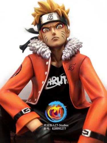 【In Stock】CT-STUDIO Shuttle Future 2019 Final Leader Sitting Posture Series-001 Naruto Resin Statue