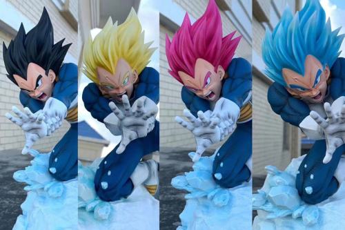 【Pre order】KRC Studio Dragon Ball Super Vegeta Super Blue 1:6 Scale Resin Statue Deposit