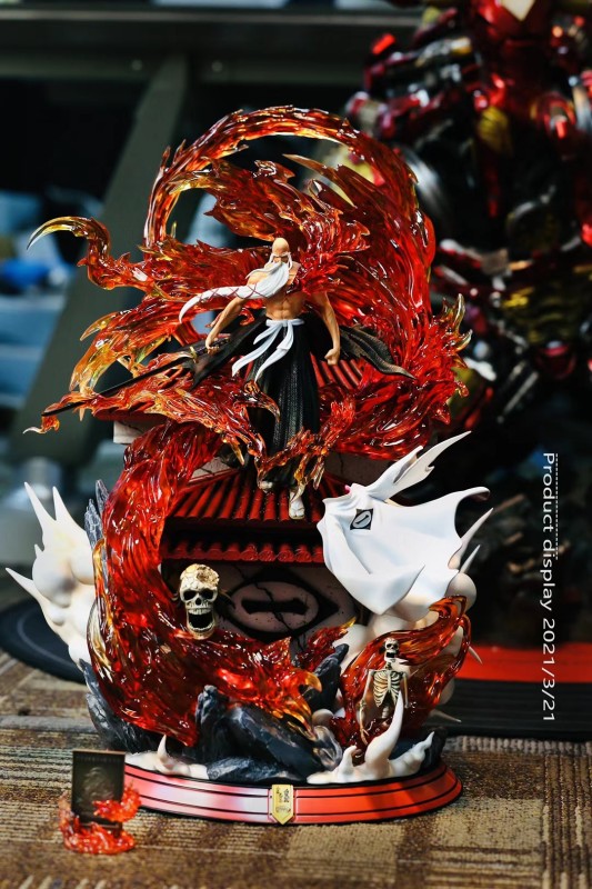 【In Stock】WS-Studio BLEACH Gotei Yamamoto Genryuusai Shigekuni 1:6 Scale Resin Statue