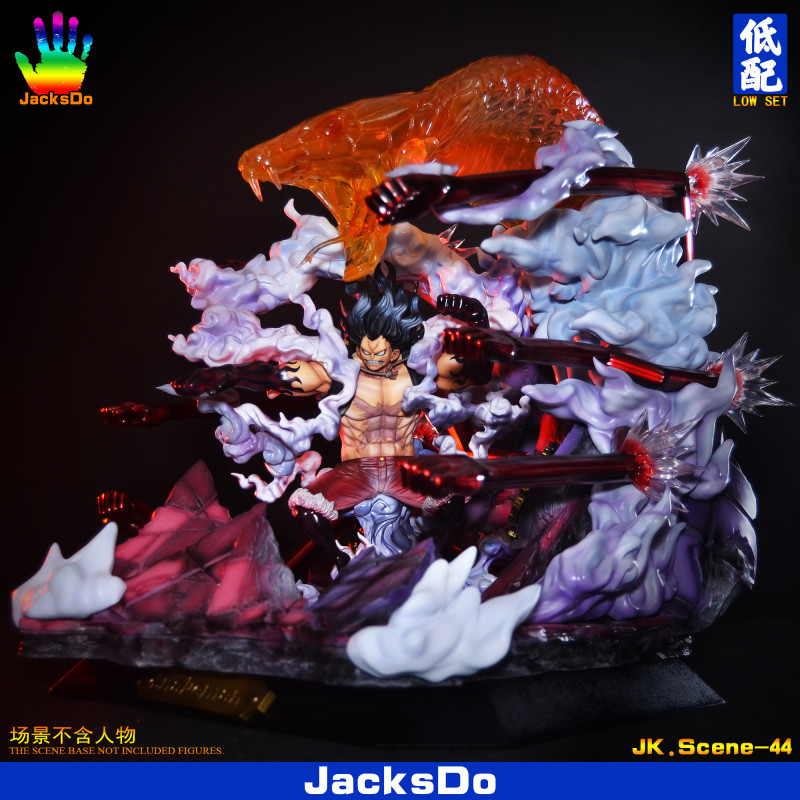 【In Stock】JacksDo P.O.P MAX LUFFY SNAKEMAN Scene Base