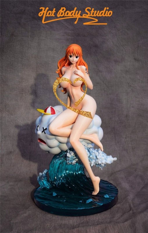 【Pre order】Hot Body Studio One-Piece Nami Wearing Sexy Bath Towel 1:6 Resin Statue Deposit