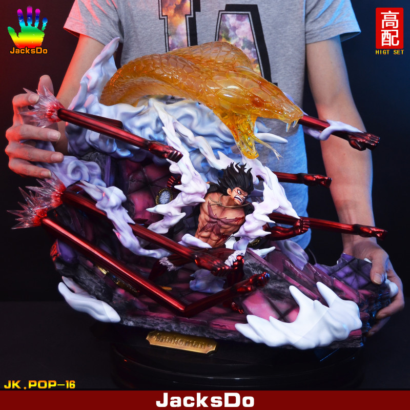 【In Stock】JacksDo P.O.P MAX LUFFY SNAKEMAN Scene Base