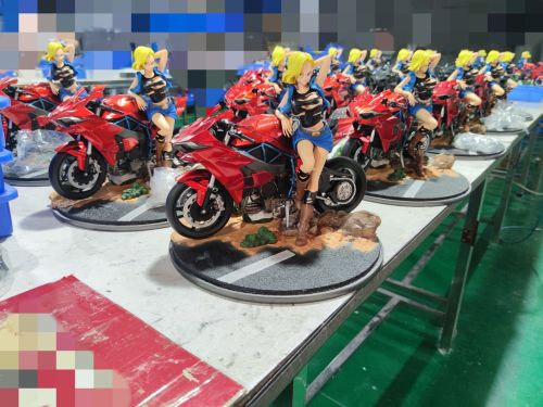 【In Stock】HobbyHouse Studio Dragon Ball Z Android 18 KAWASAKI 1:6 Scale Resin Statue
