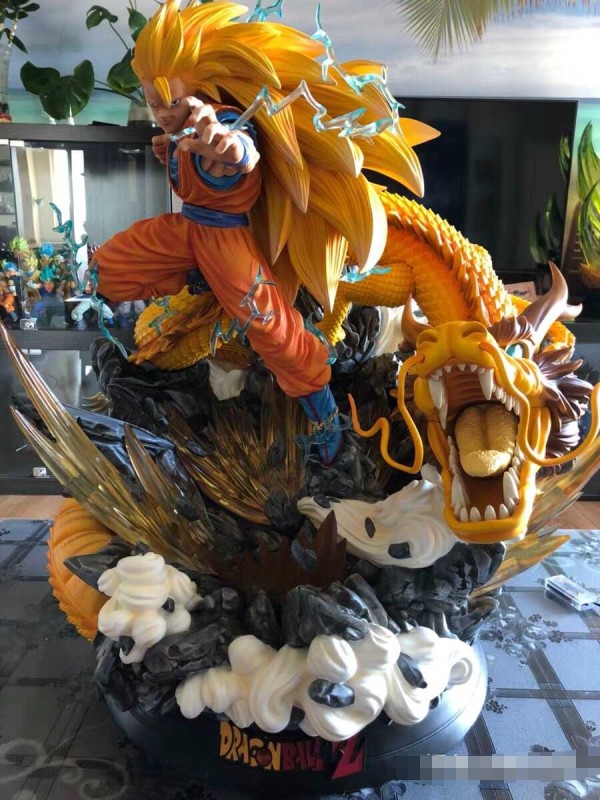 【In Stock】Miss Time Studio Dragonball Z SSJ3 Goku Dragon Fist Resin Statue