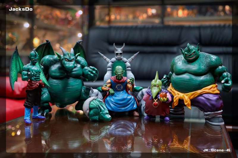 【In Stock】JacksDo Dragon Ball Z King Piccolo Family Vol.1 Resin Statue