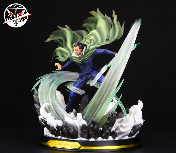 【In Stock】JZ Studio One-Piece Monkey·D·Dragon 1:6 Battle Resin Statue