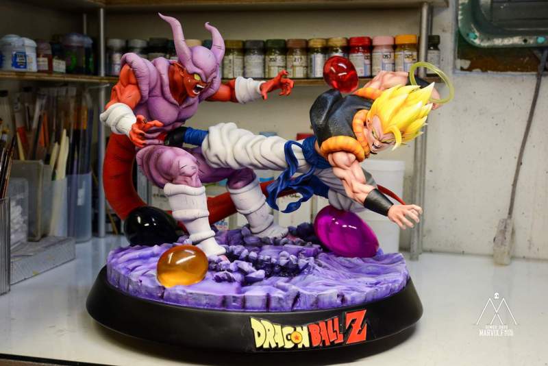 【In Stock】SHOGUN Studio Dragon Ball Z Gogeta vs Janemba 1:6 Resin Statue