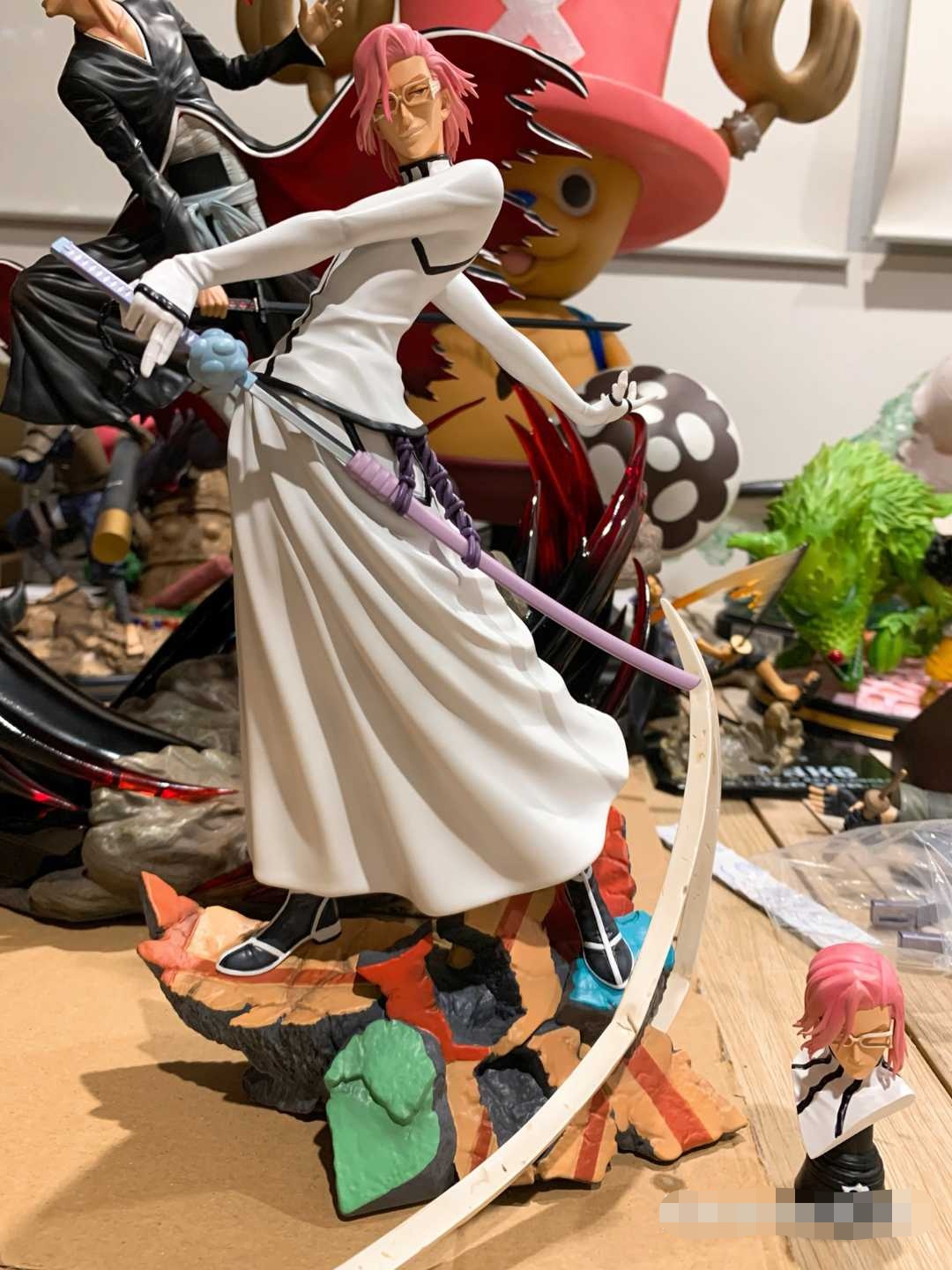 BLEACH MH-STUDIO アーロニーロ1/8 EX版 フィギュア MH Studio Bleach No.9 Aaroniero·Arruruerie 1/8 EX GK