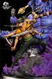 【In Stock】Soul Maker Studio One-Piece Roronoa Zoro Nine Knives Flow 1:6 Scale Resin Statue