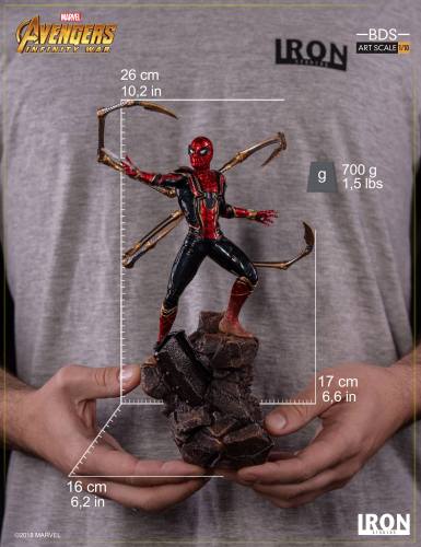 【In Stock】Iron Studio Iron Spider-Man BDS Art Scale 1/10 - Avengers: Infinity War