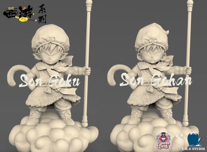 【Pre order】Clown Park × T.H.G Studio Dragon Ball Ver.Journey to the West SonGoku SD Resin Statue Deposit