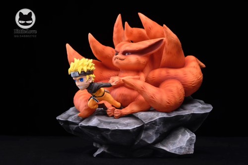 【Pre order】Little Love Studio Naruto Nine Tails Kurama SD Scale Resin Statue Deposit