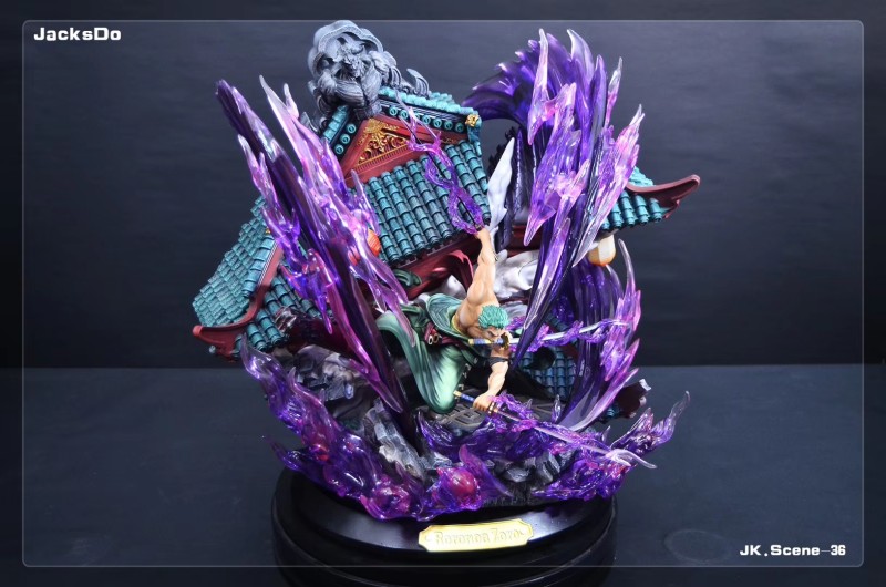 【In Stock】JacksDo Studio One Piece POP SA-MAXIMUM Roronoa Zoro Effects Base Statue