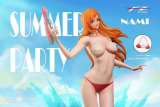 【In Stock】Fz Studio One-Piece Nami Summer Party Resin Statue