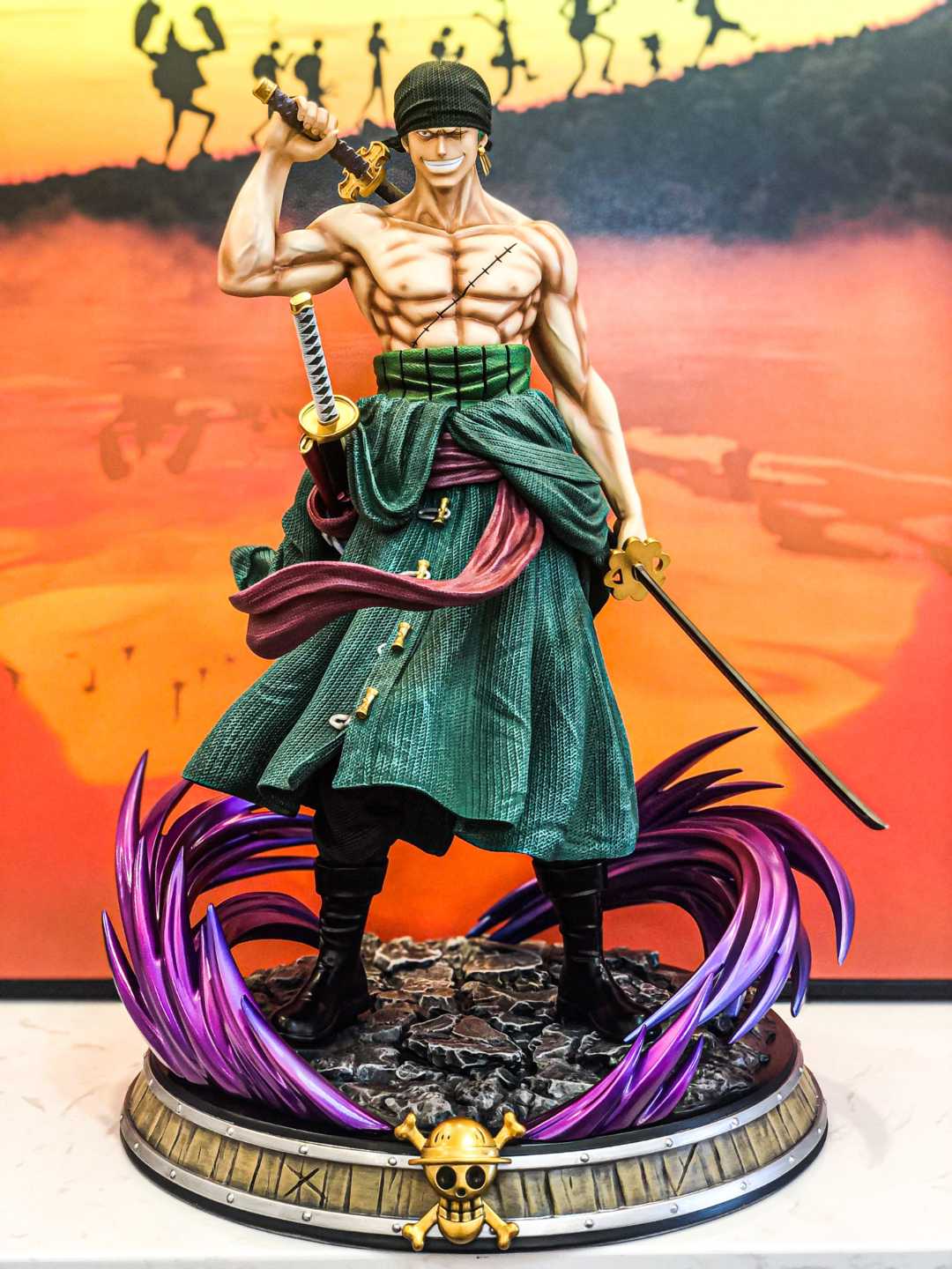 In Stock】Dream Studio One Piece Roronoa Zoro 1:5 Scale Resin Statue