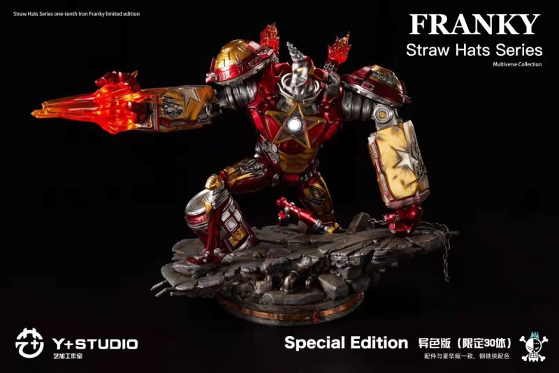 【Pre order】Y+Studio One-Piece General Franky 1:4 Scale Resin Statue Deposit