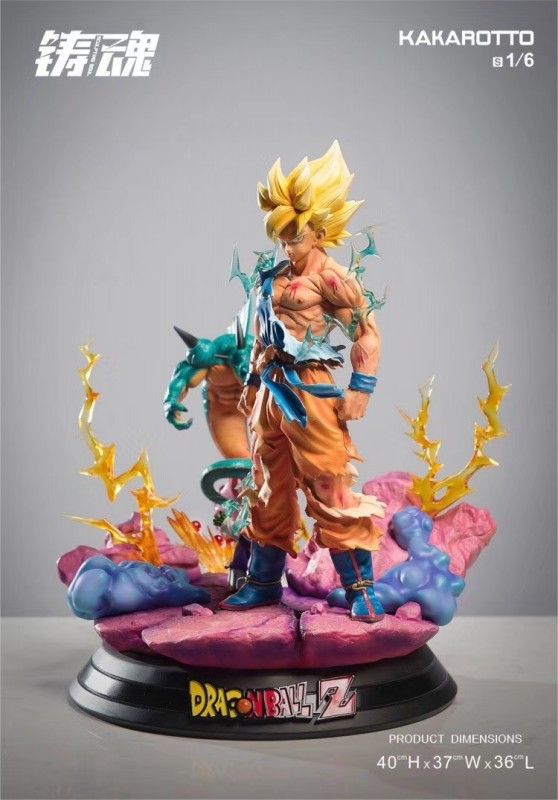 【Pre order】Sculpting Soul Studio Dragon Ball Z Super Saiyan Kakarotto Goku 1:6 Resin Statue Deposit