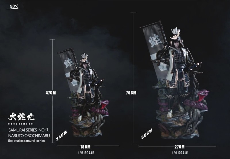 【Pre order】Box Studio Naruto Japanese style Orochimaru ​Resin Statue Deposit