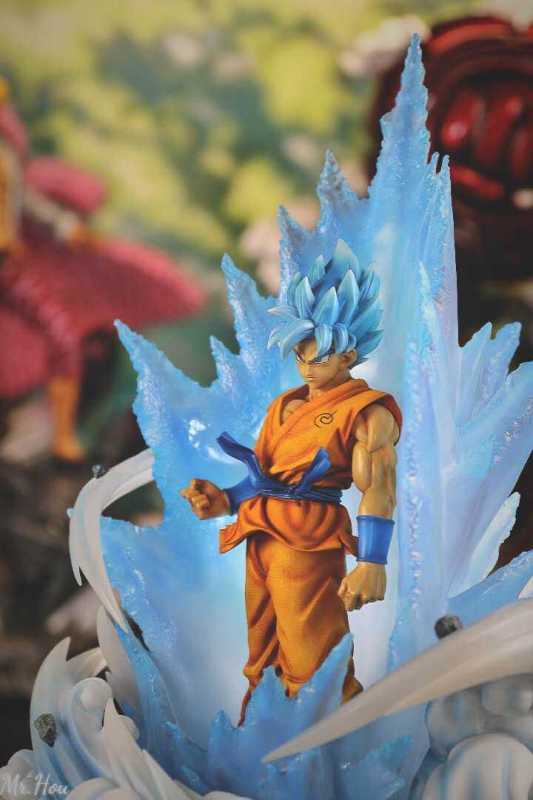 【In Stock】Figure Class Dragon Ball Super Goku Super Blue Resin Statue